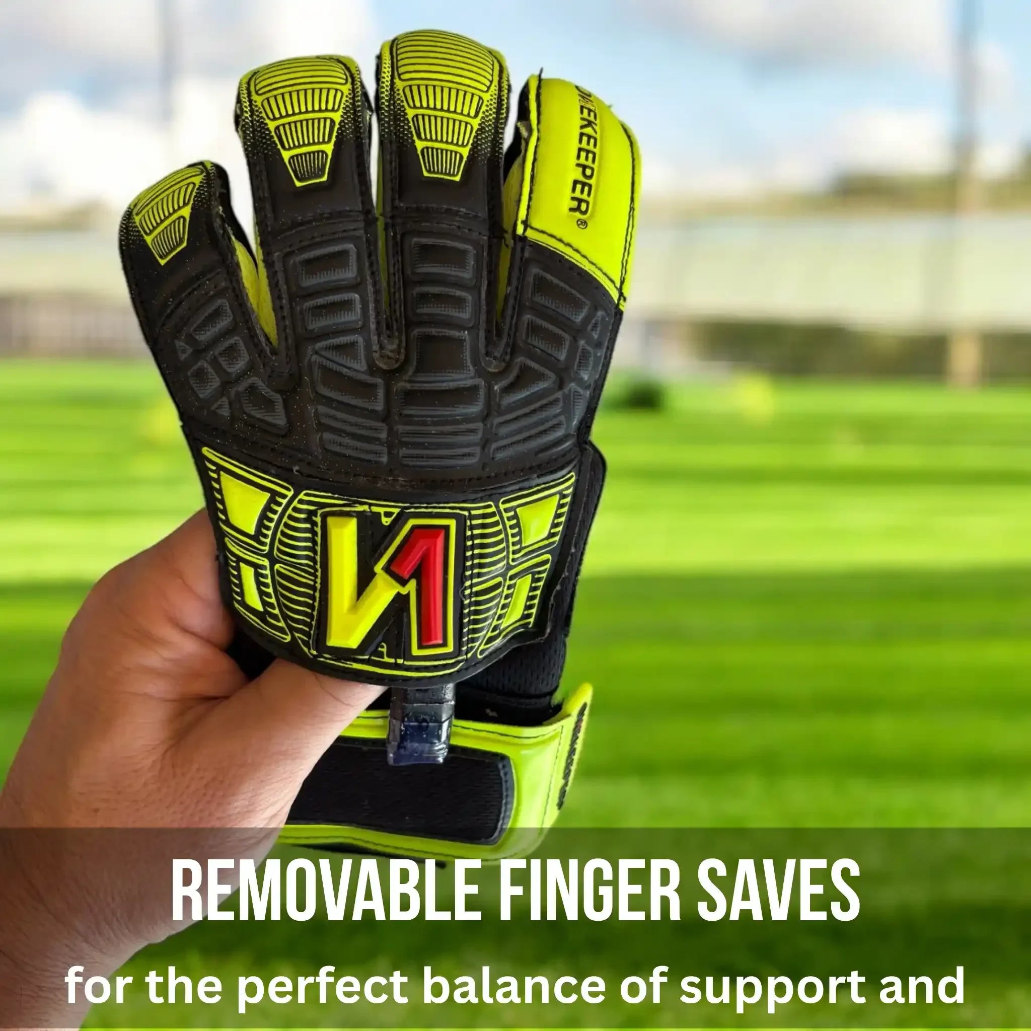 FUSION Junior / Youth Goalie Gloves (No Finger Protection)