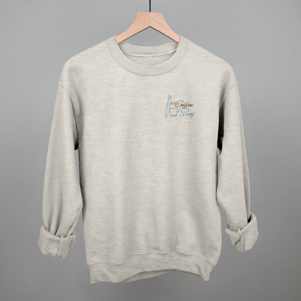 Coffee & Surf (Left Chest)