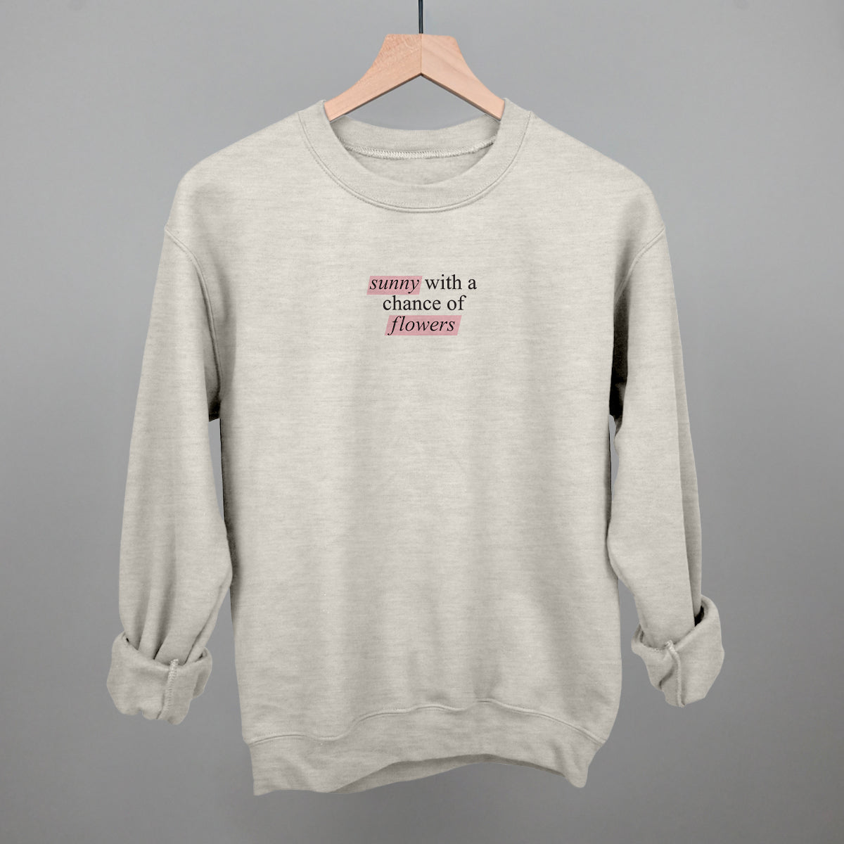 Sunny With A Chance Of Flowers Serif