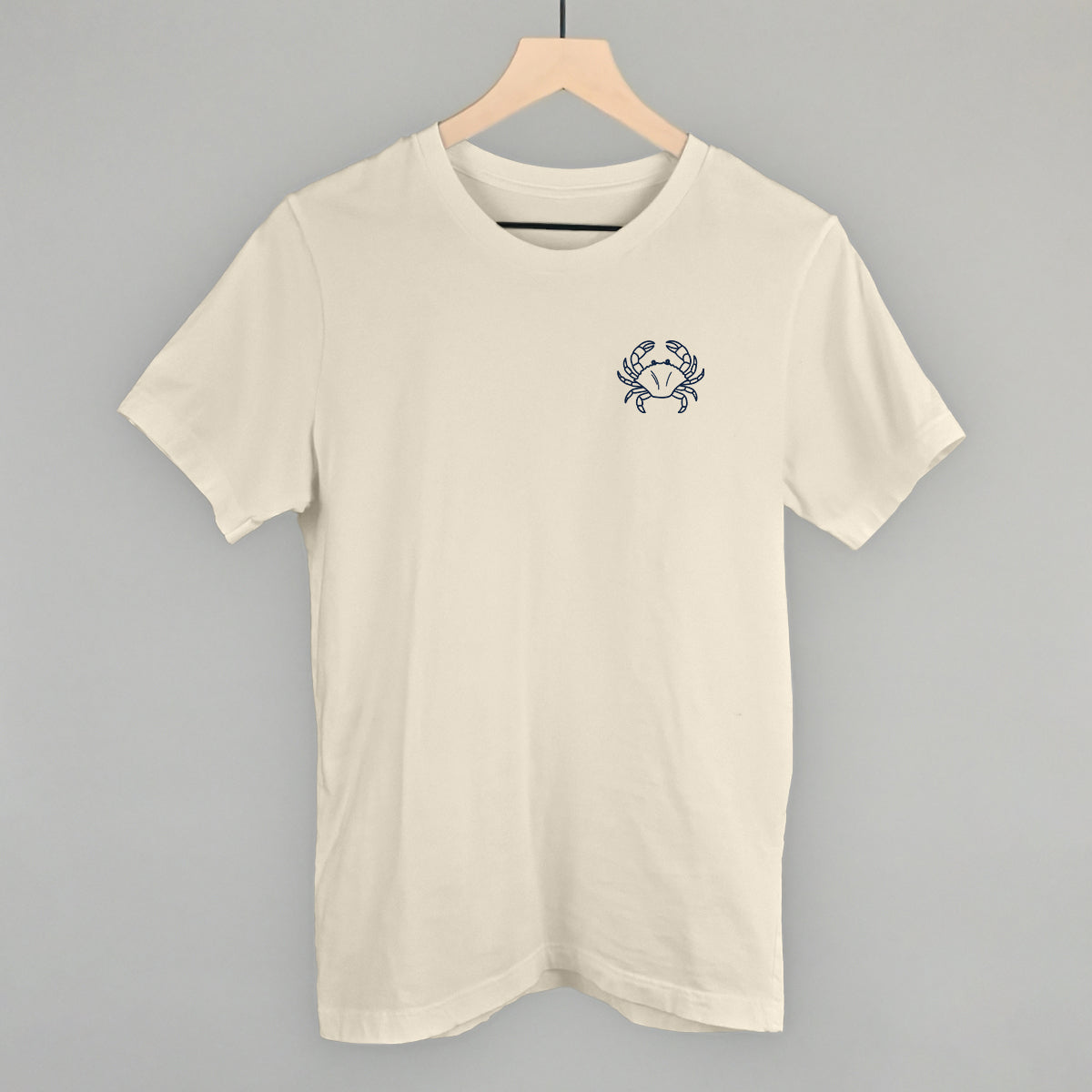 Crab Doodle (Navy Blue) (Left Chest)