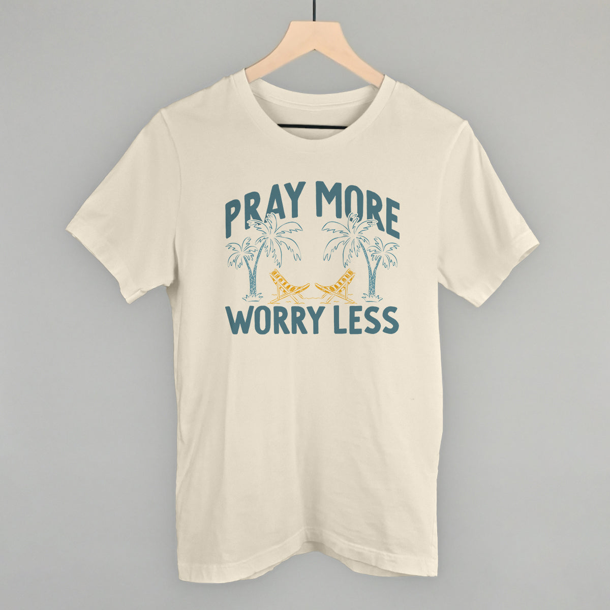 Pray More Worry Less Palm Trees