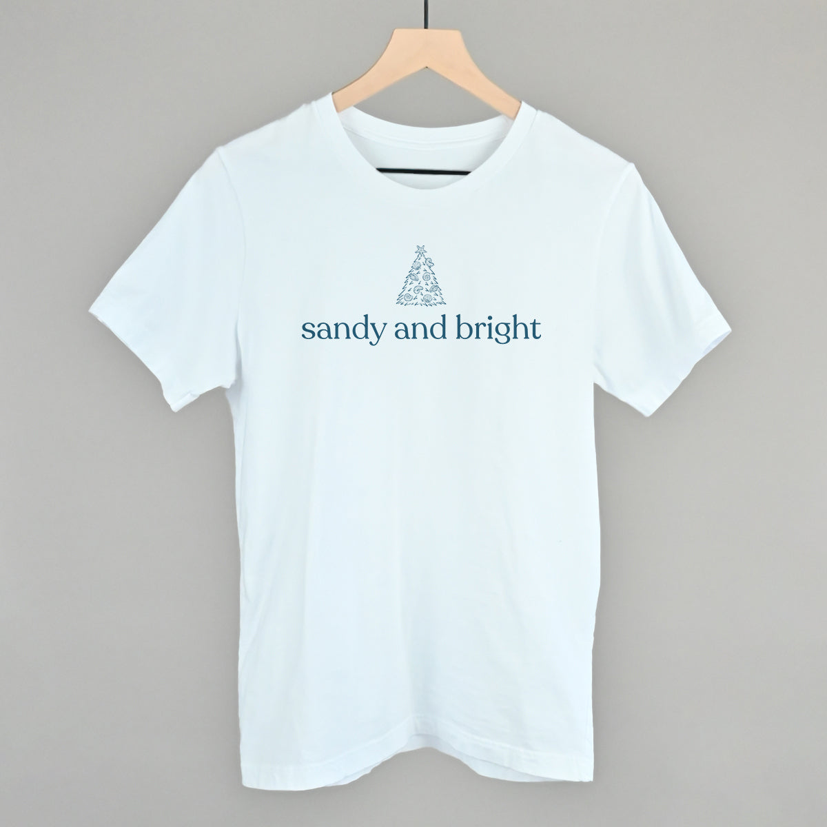Sandy And Bright Seashell Tree