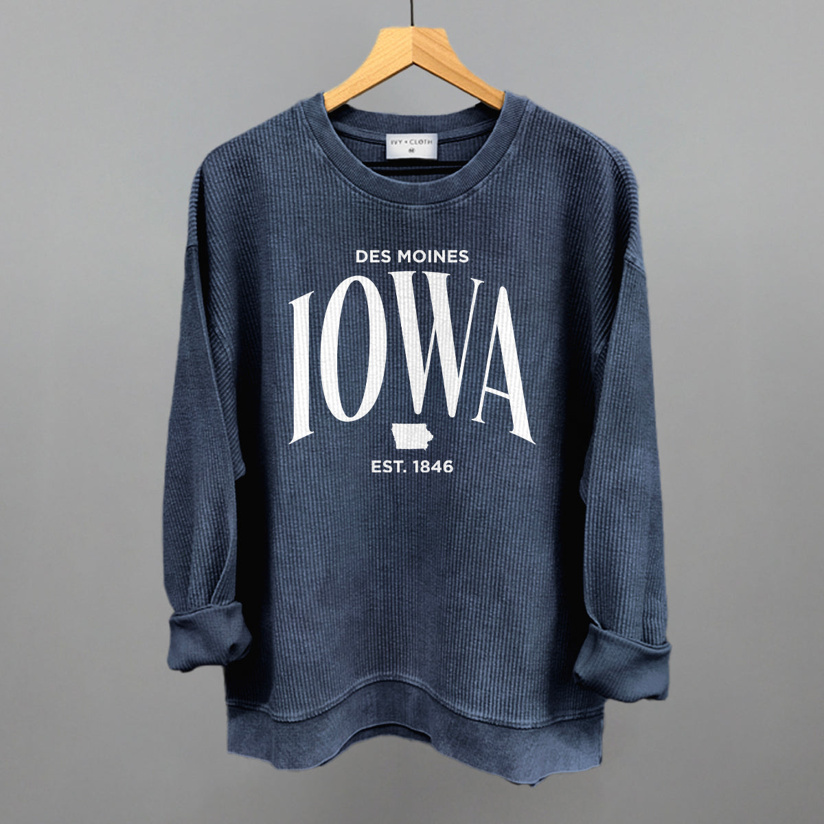 Iowa Est. 1846 (White)