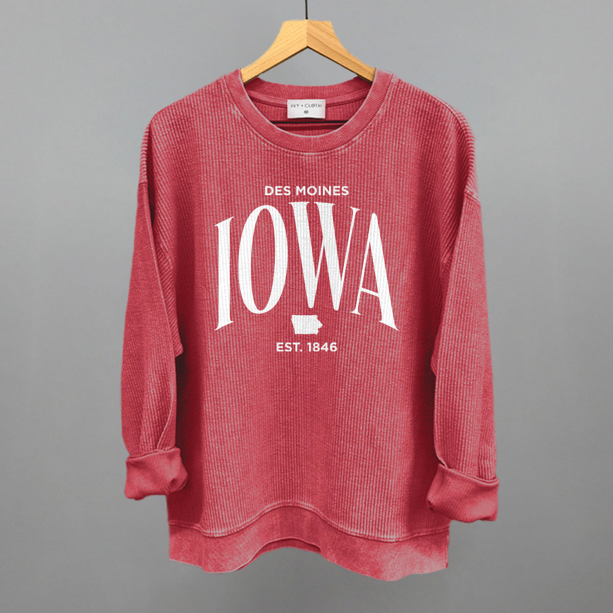 Iowa Est. 1846 (White)