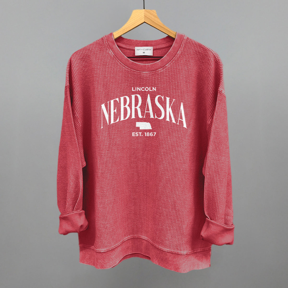 Nebraska Est. 1867 (White)