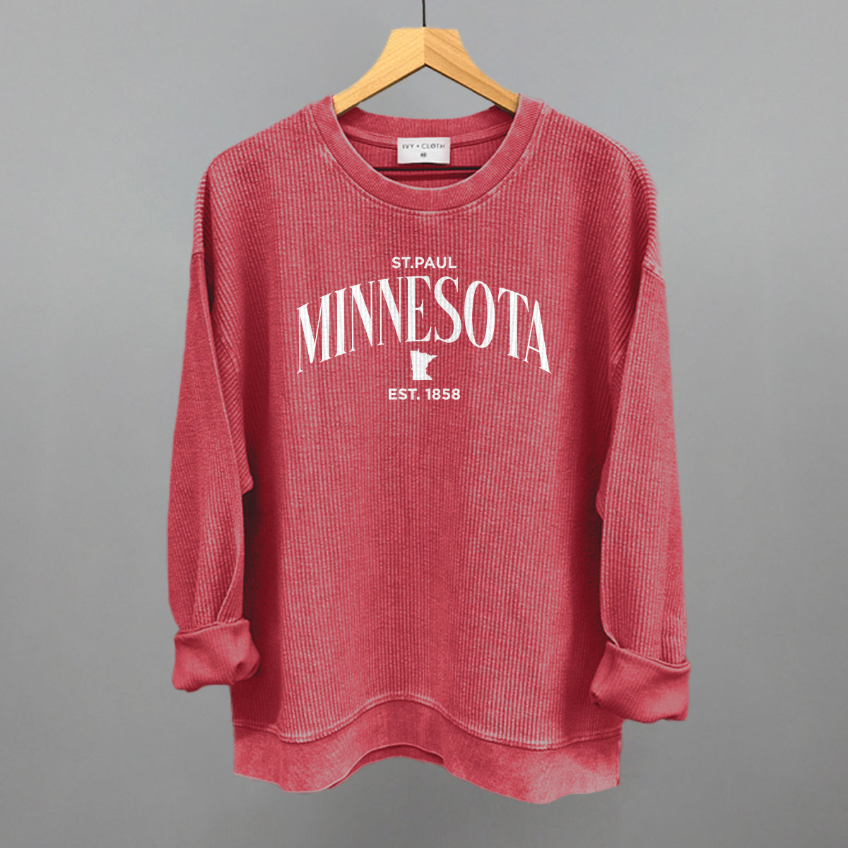 Minnesota Est. 1858 (White)