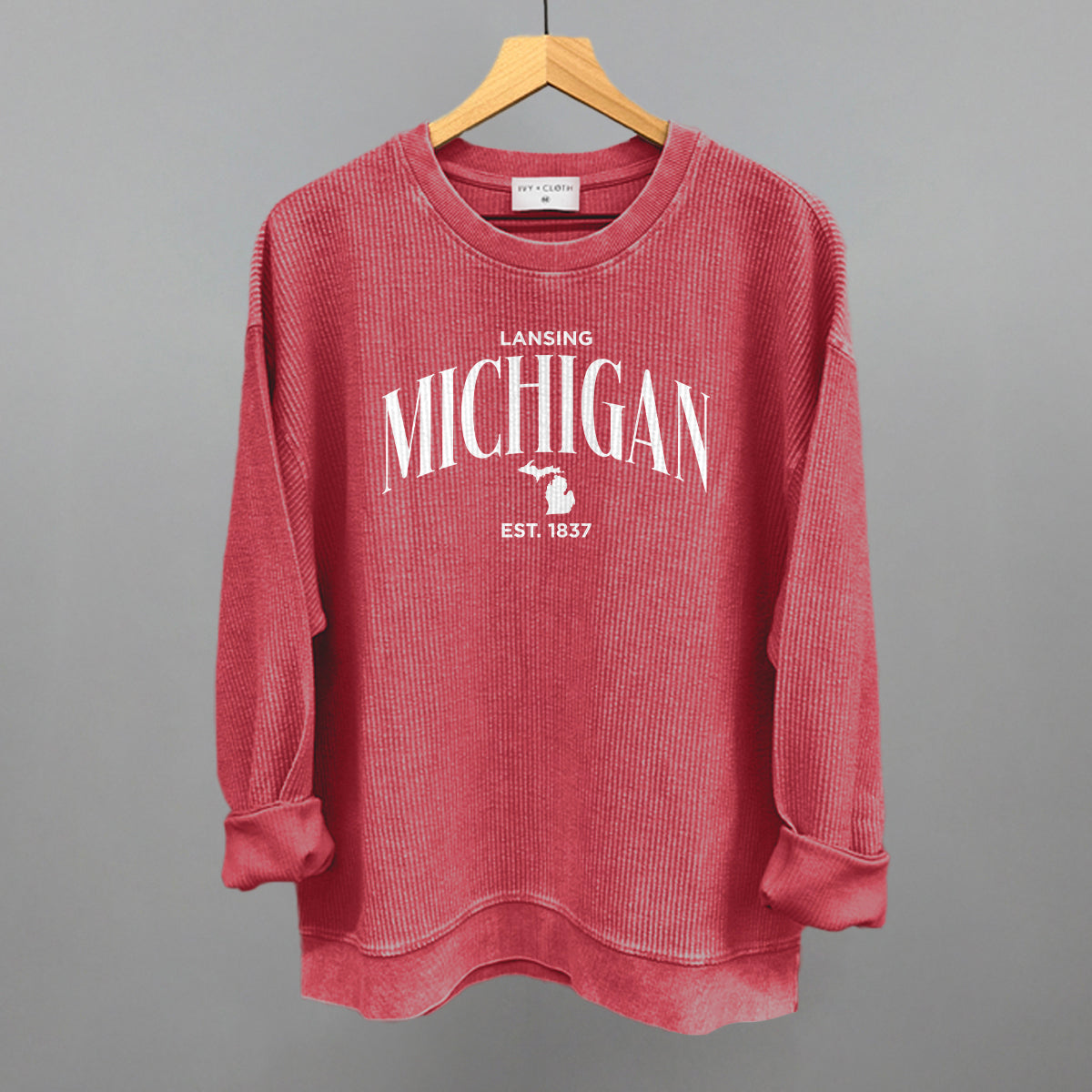 Michigan Est. 1837 (White)