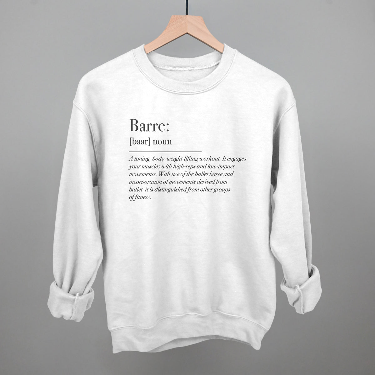 Barre Definition