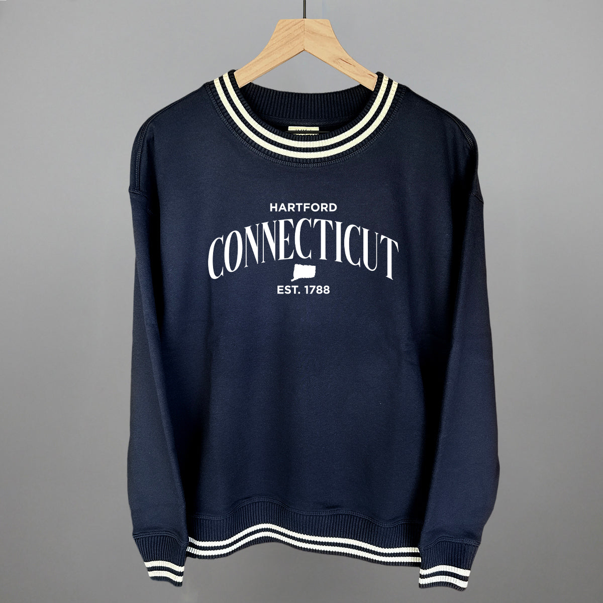 Connecticut Est. 1788 (White)
