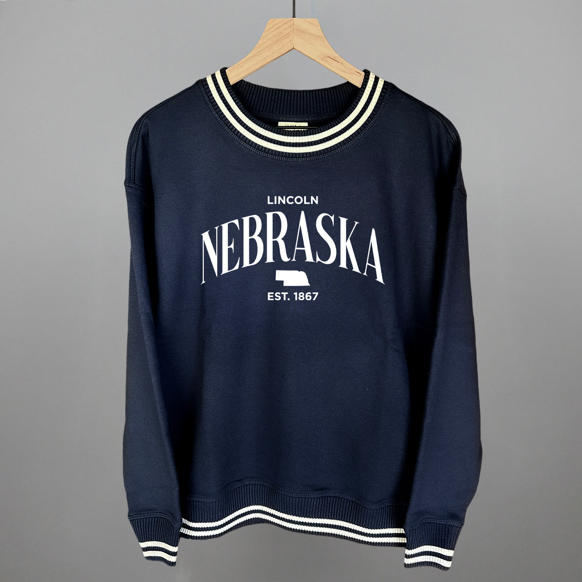 Nebraska Est. 1867 (White)