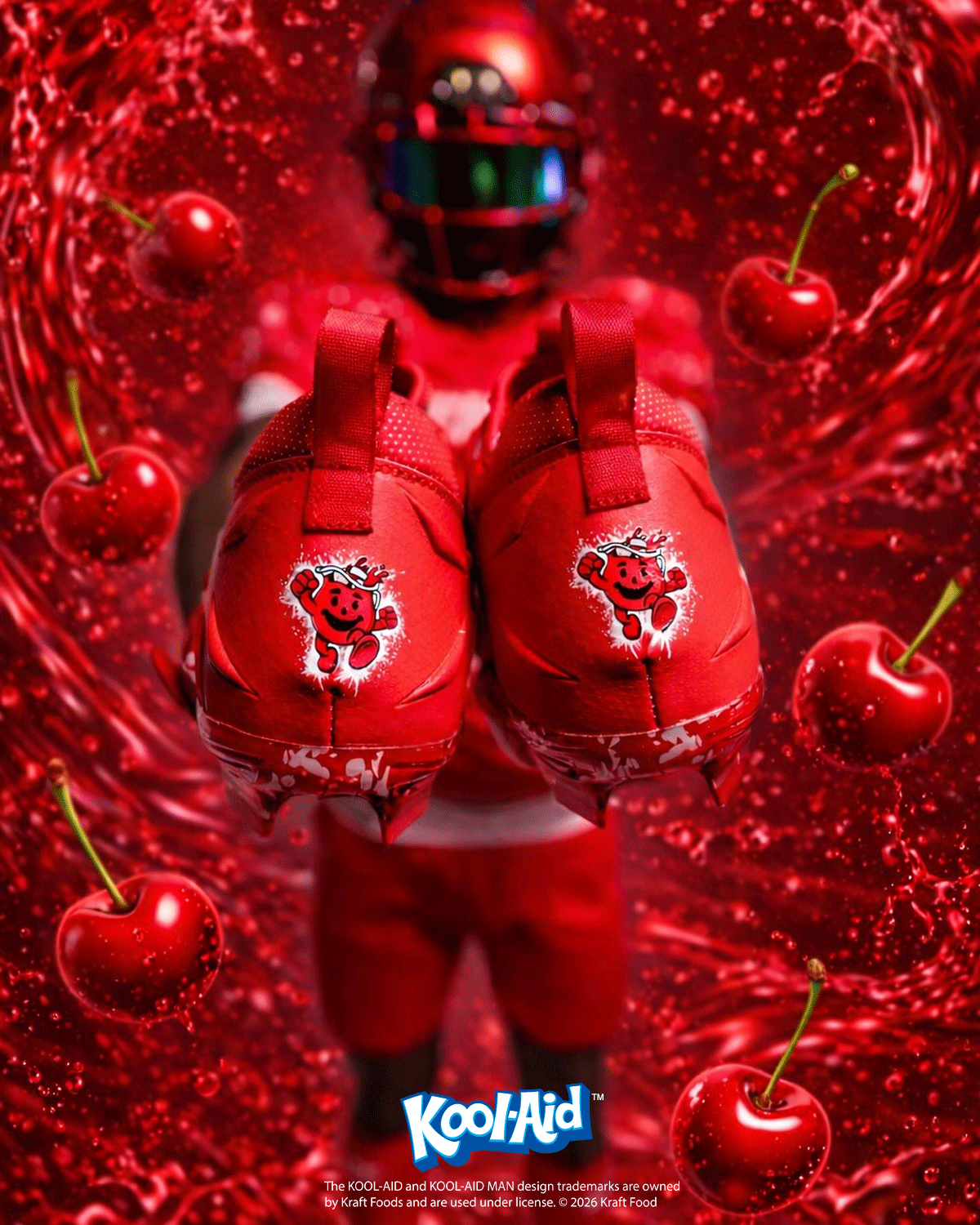 Kool-Aid 'Cherry' Cleats — Quantum Speed by Phenom Elite