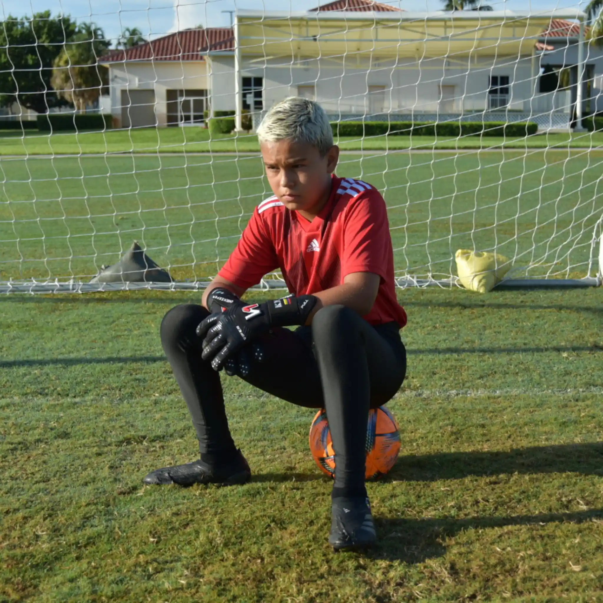 Goalkeeper Compression Leggings Black