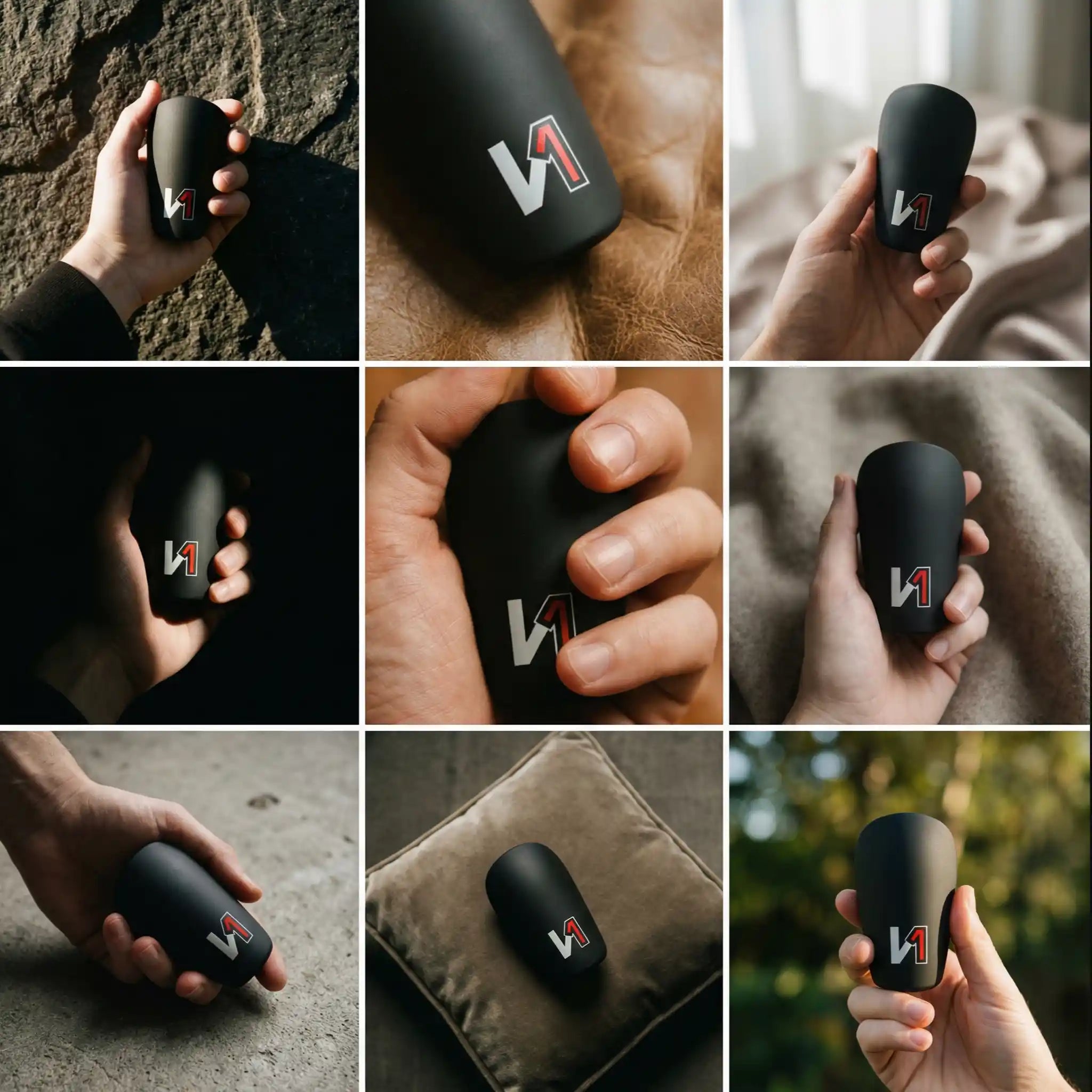 ONEKEEPER Ultra-Lightweight Black Mini Shin Guards – Tiny Shin Pads, Minimal Bulk