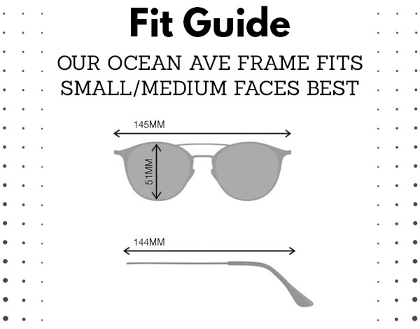 Mauve Pink - Rose Lens Polarized - Ocean Ave