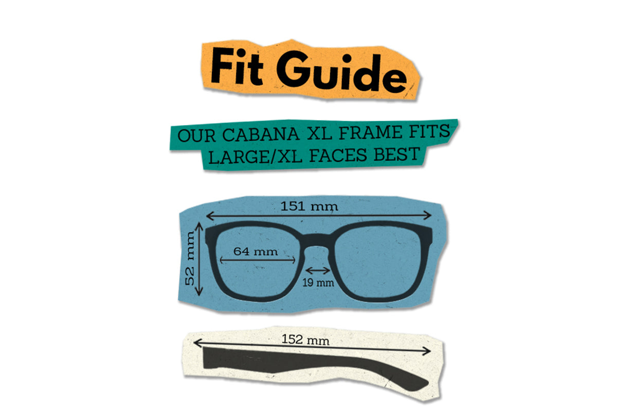 Cabana XL - Tortoise Shell - Jet Black Polarized