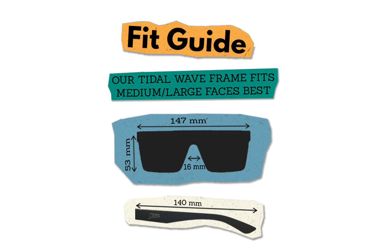 Tidal Wave - Matte Black - Jet Black Lens Polarized