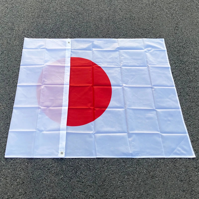New 3x5 ft japan Flag  national banner Home decoration No Flagpole High Quality Japanese flag country Indoor Outdoor polyester