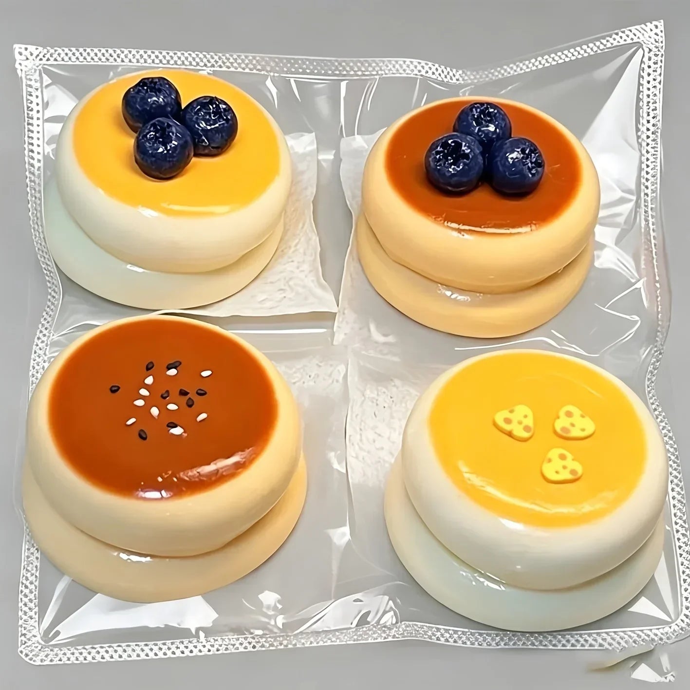 Soufflé Cake Pinch Squishy Toys Simulation Cake Fidget Toys Soft Slow-rebound Muddy Texture Adults Fun Stress Relief Relax Toy