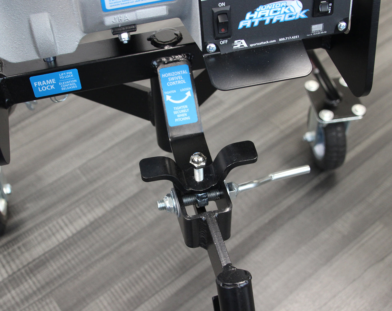 Junior Hack Attack Softball Pitching Machine