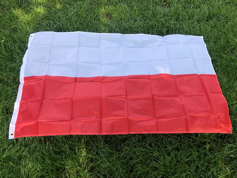 SKY FLAG 90*150cm The Republic Of Poland Eagle flag polish flags white red EU Poland flags Indoor Outdoor Home Decoration