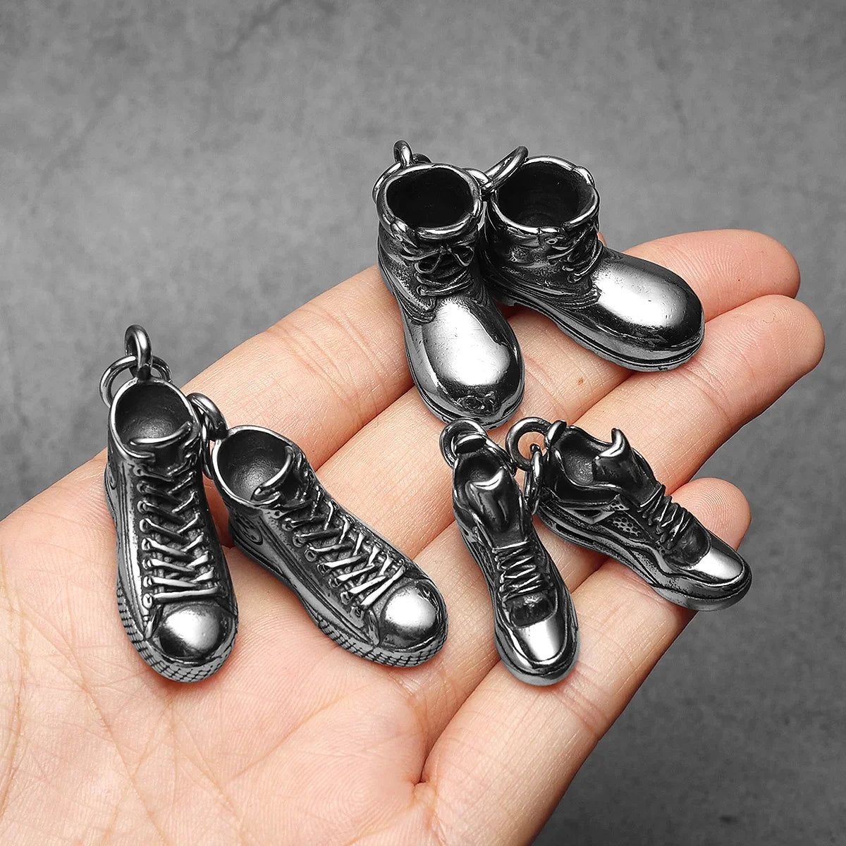 Basketball Shoes Stainless Steel Men Necklaces Pendant Chain Punk For Women Fashion New In Jewelry Gifts Wholesale Dropshiping