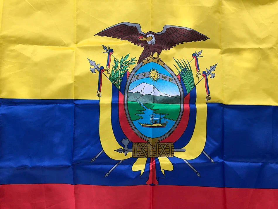 SKY FLAG Ecuador Flag 90x150cm ECU EC Ecuador Flag Super Poly football FLAG Indoor Outdoor Polyester hanging Flag