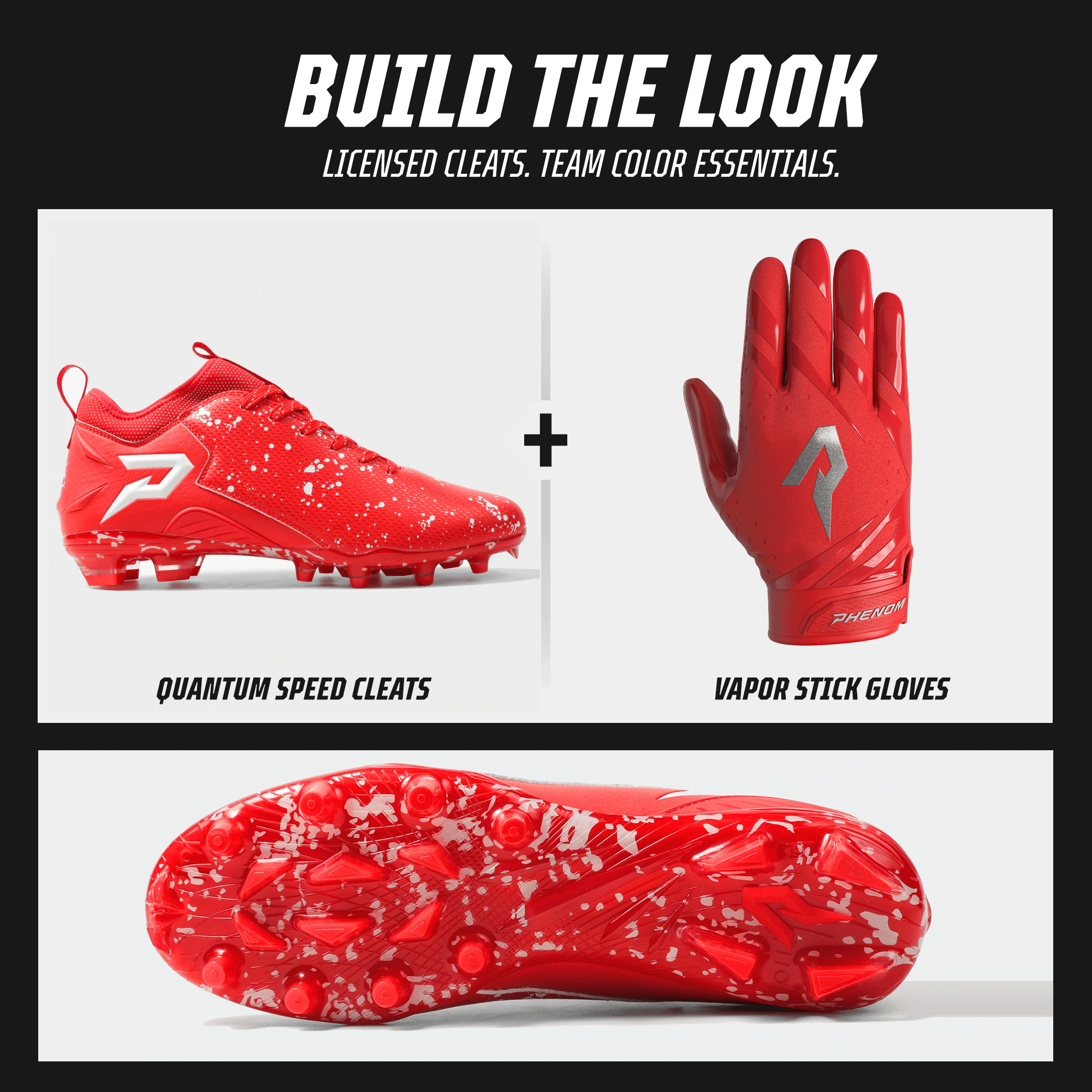 Kool-Aid 'Cherry' Cleats — Quantum Speed by Phenom Elite