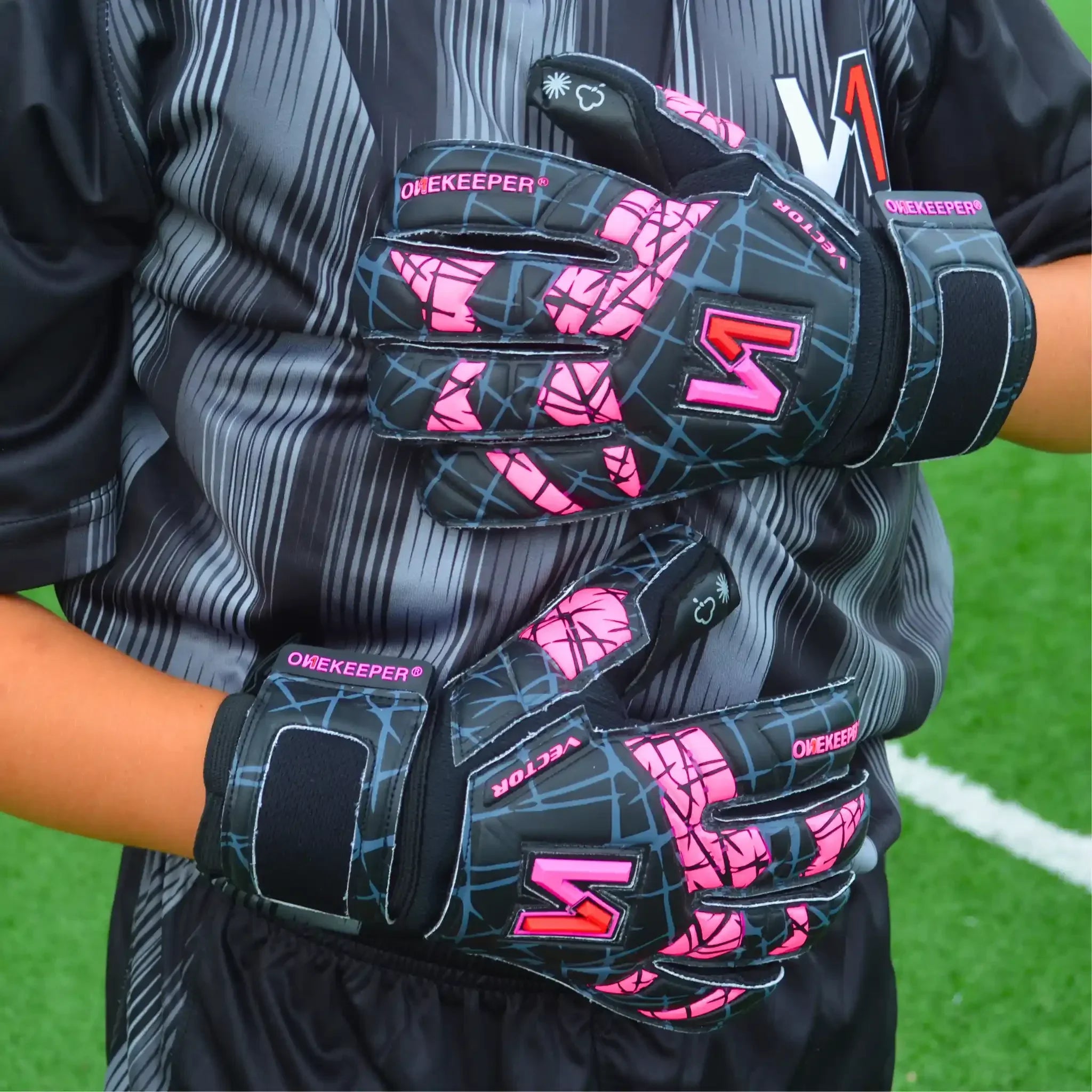 VECTOR Evolution Black and Pink (No Finger Protection)