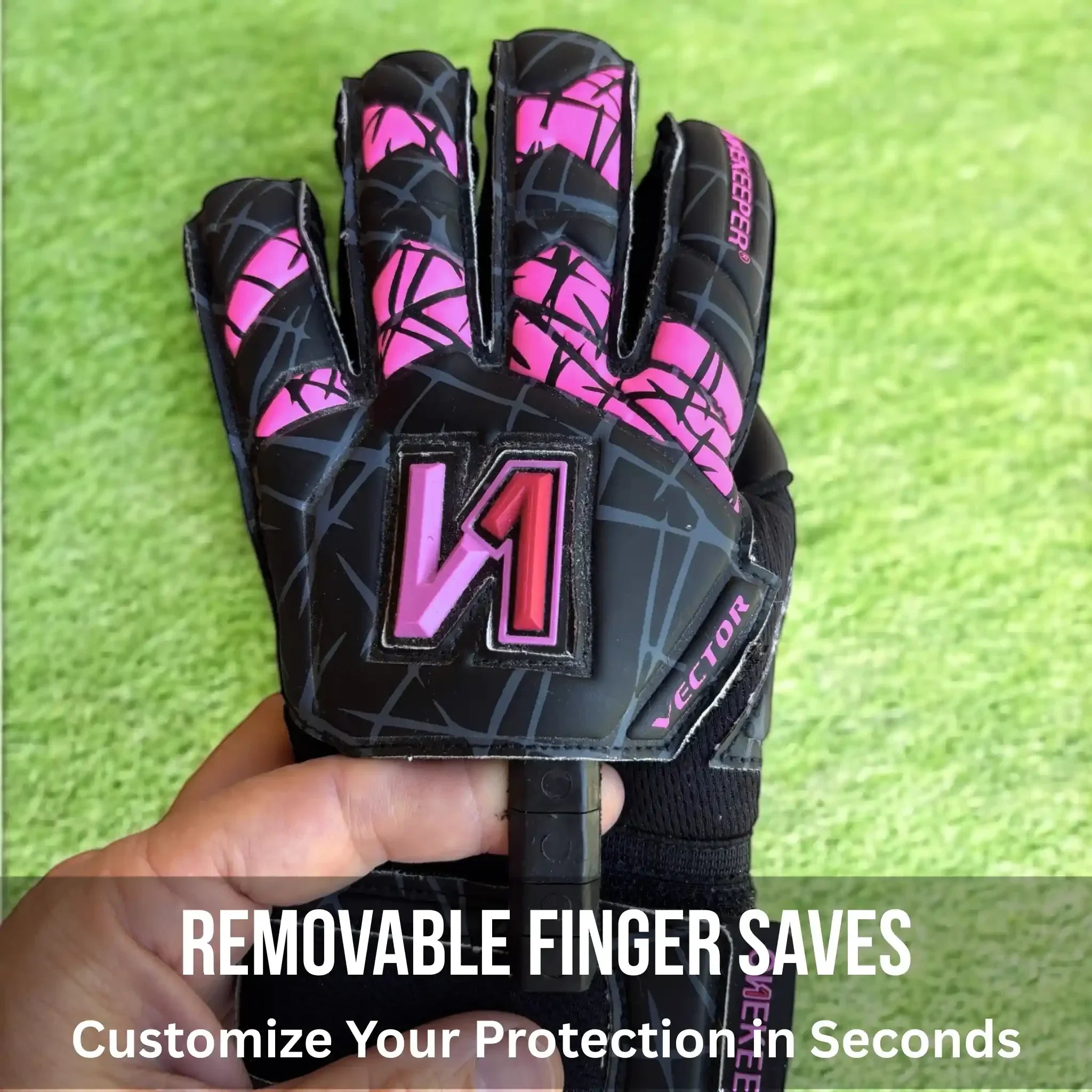 VECTOR Evolution Black and Pink (No Finger Protection)