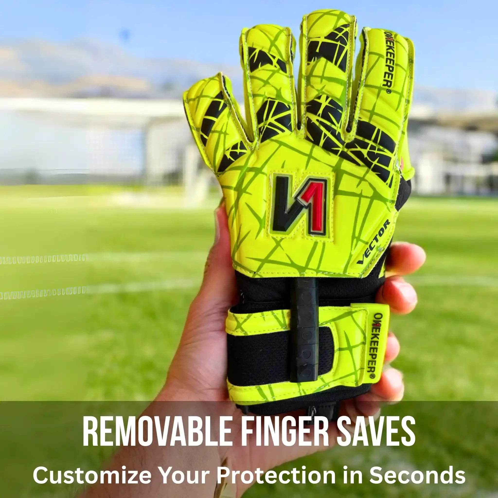 VECTOR Evolution Neon Yellow (No Finger Protection)
