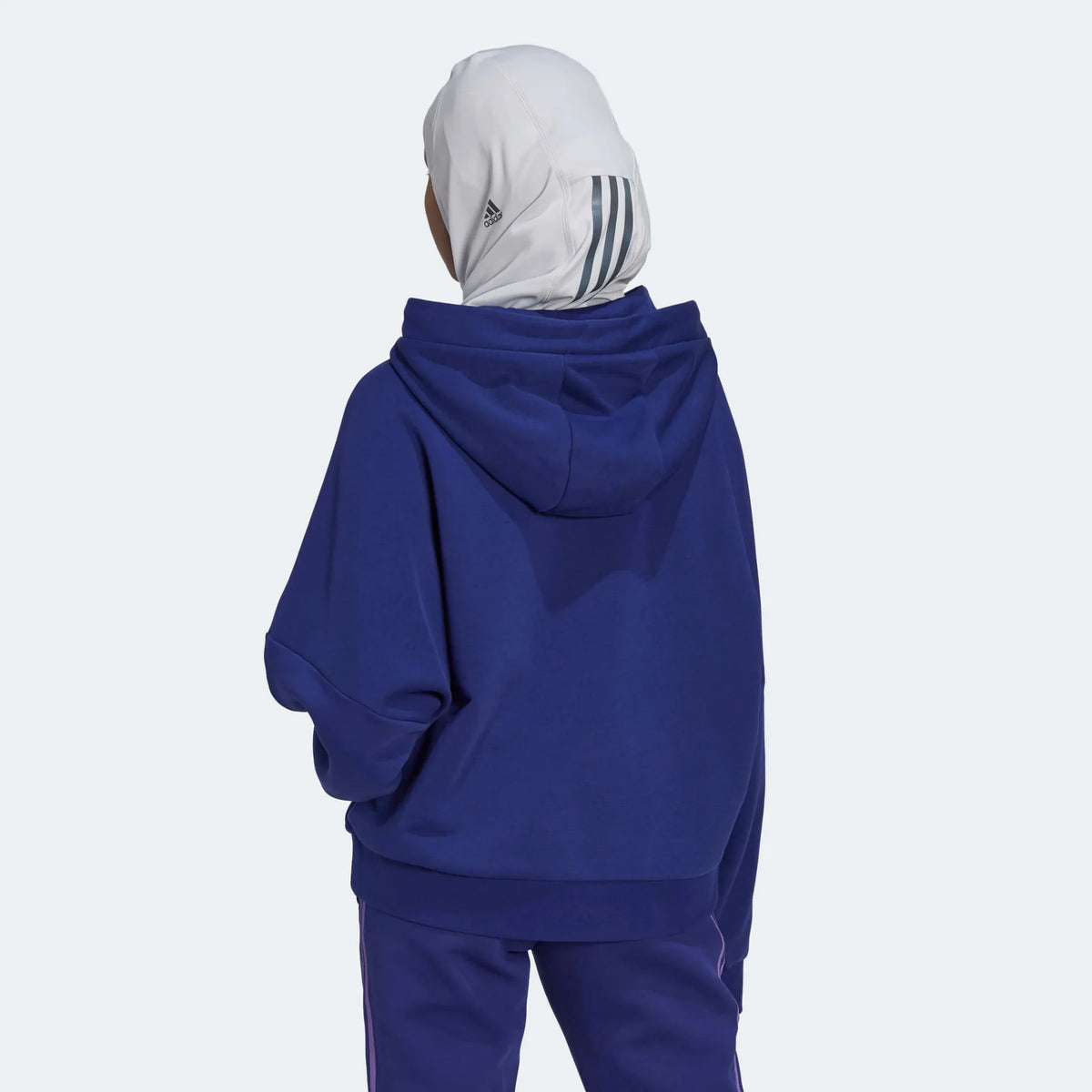 adidas 2022-23 Argentina Women's 3 Stripe Hoody Legacy Indigo
