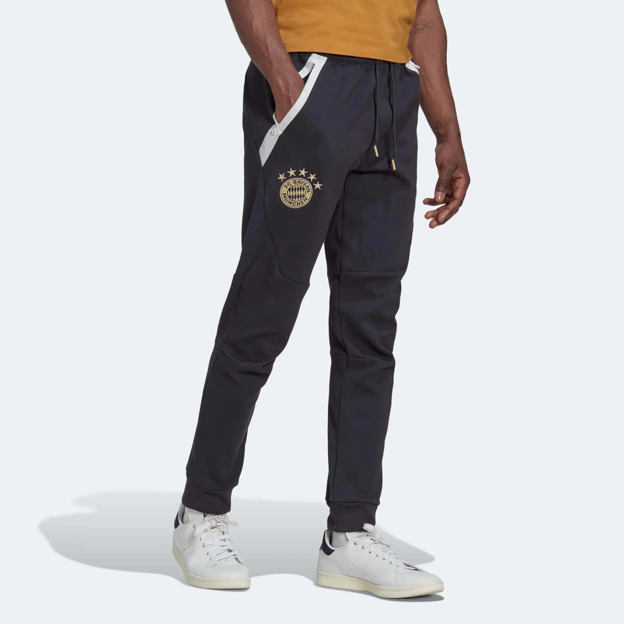 adidas 2022-23 Bayern Munich Travel Pants - Night Grey