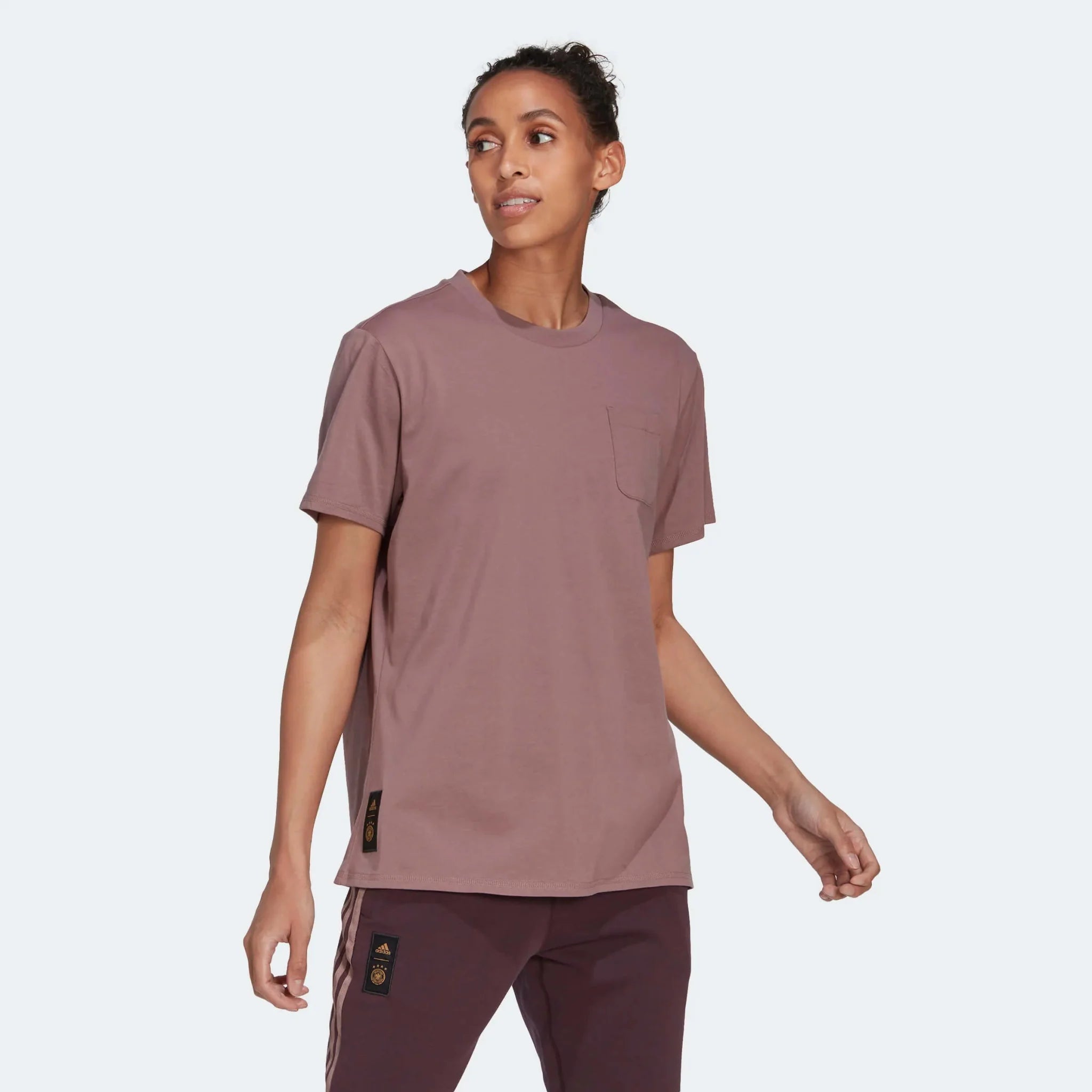 adidas 2022-23 Germany Women's Tee - Purple