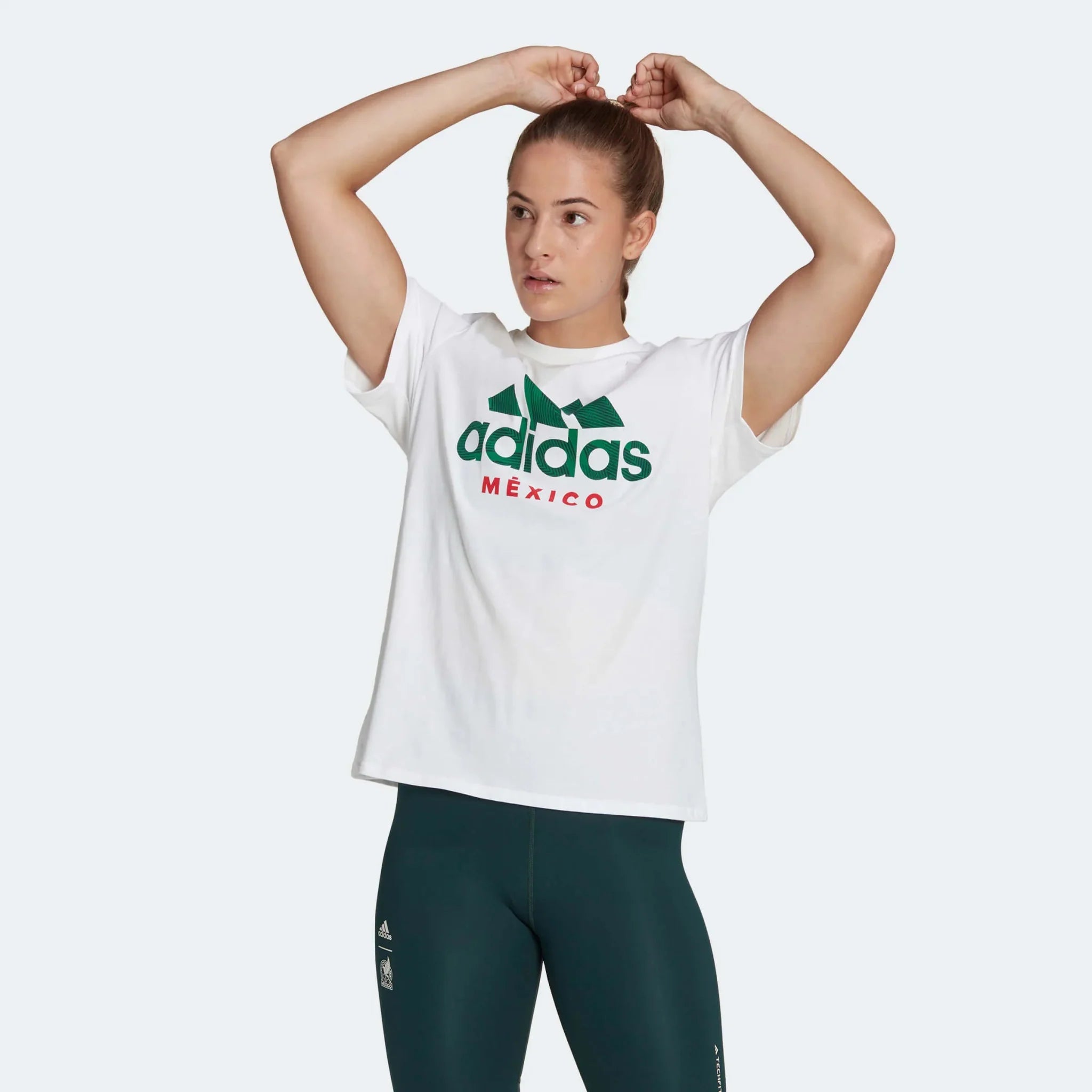 adidas 2022-23 Mexico Women's Tee - White