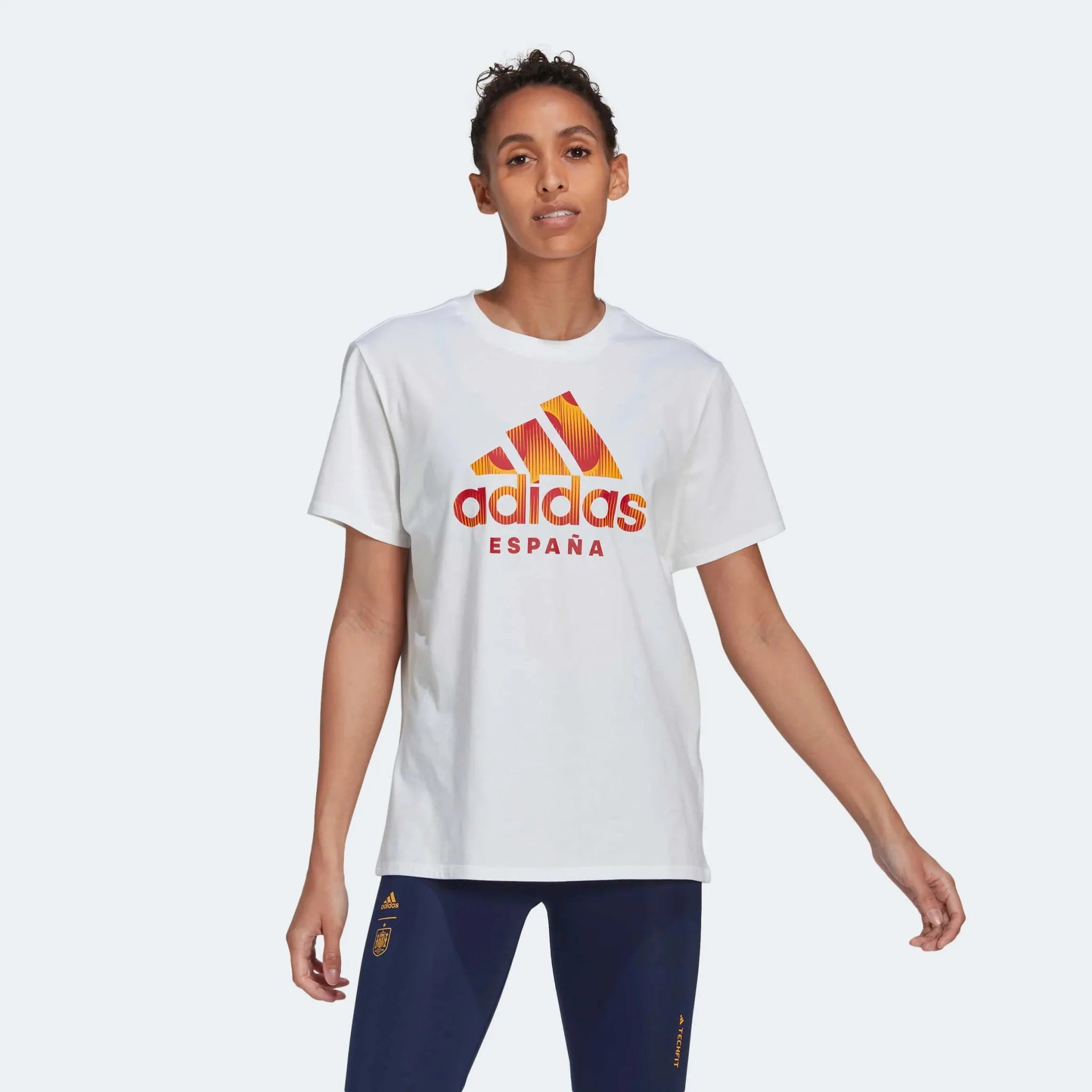 adidas 2022-23 Spain Women's Tee - White