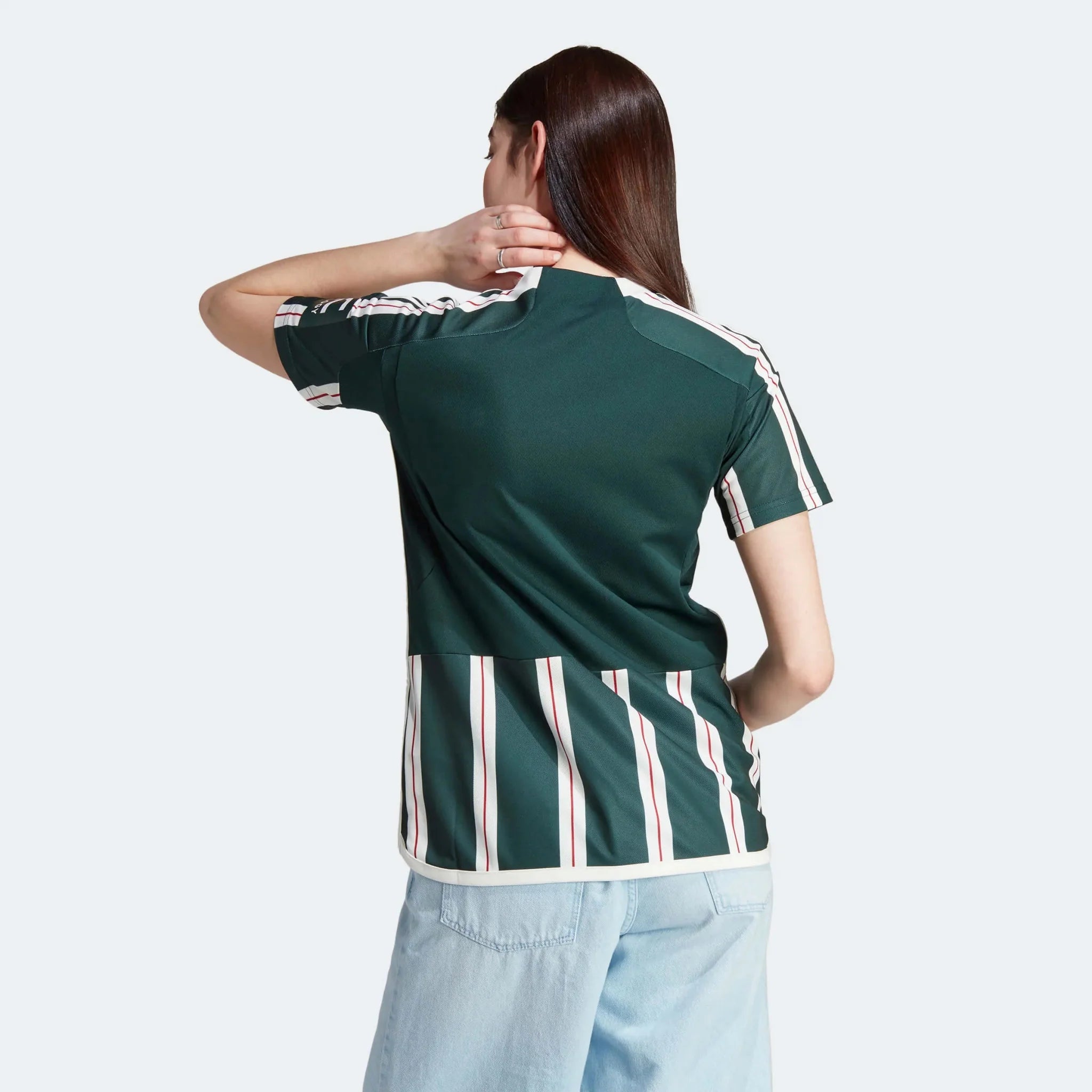 adidas 2023-24 Manchester United Women's Stadium Away Jersey