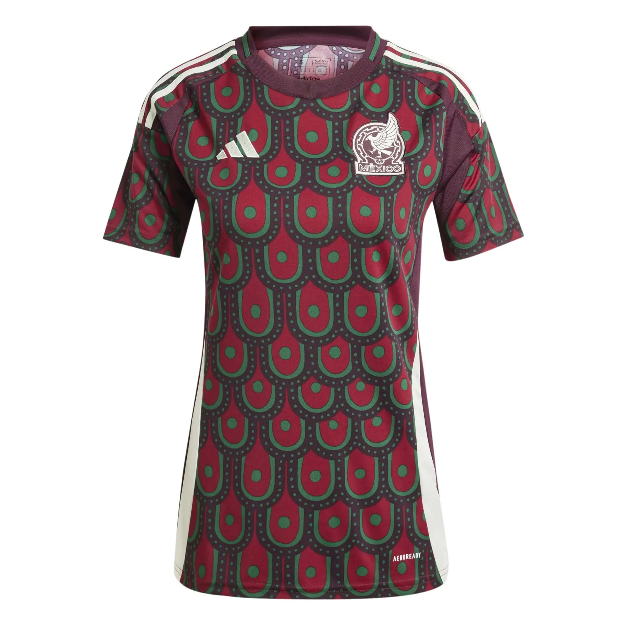 adidas 2024-25 Mexico Women's Stadium Home Jersey