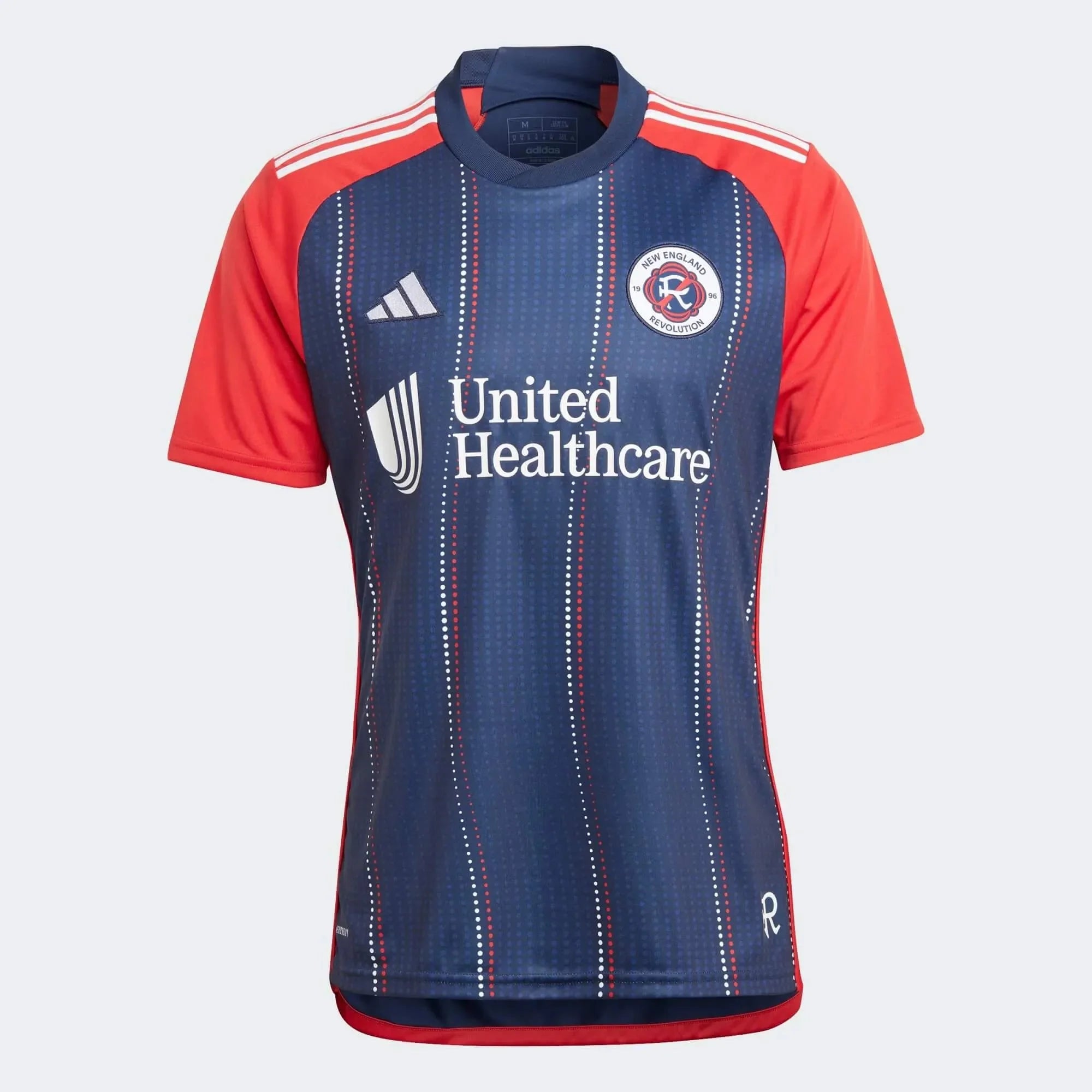 adidas 2024-25 New England Revolution Men's Stadium Home Jersey