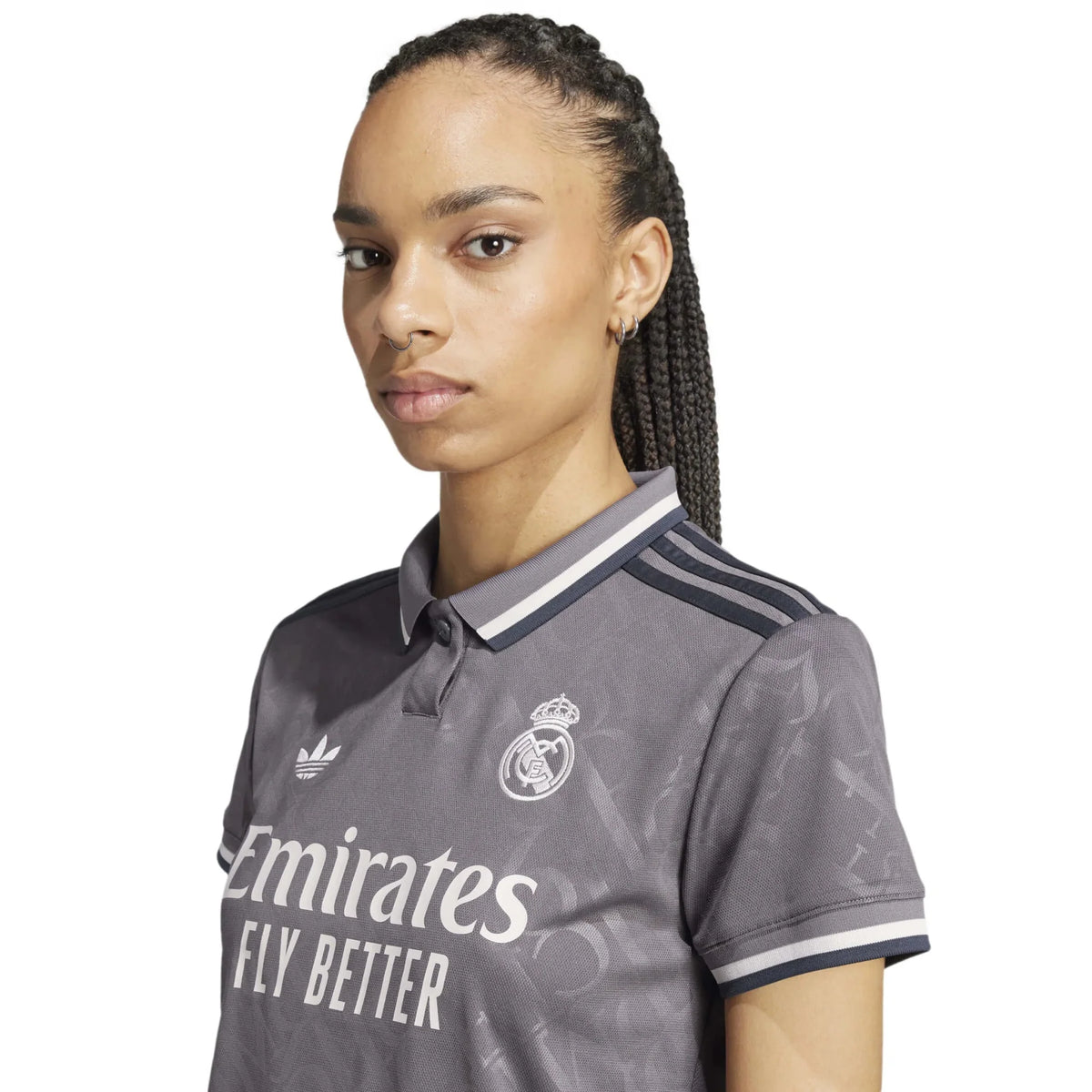adidas 2024-25 Real Madrid Women's Third Stadium Jersey