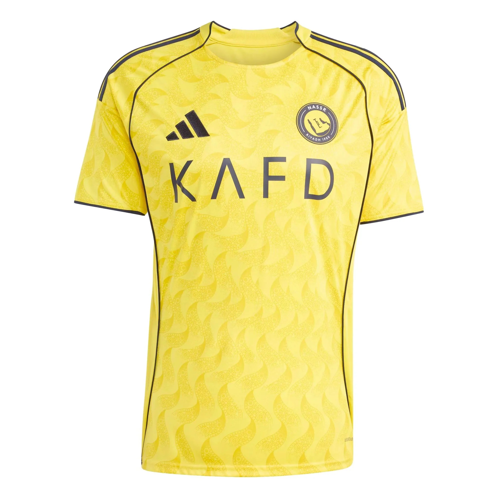 adidas 2025-26 Al Nassr Men's Stadium Home Ronaldo #7 Soccer Jersey