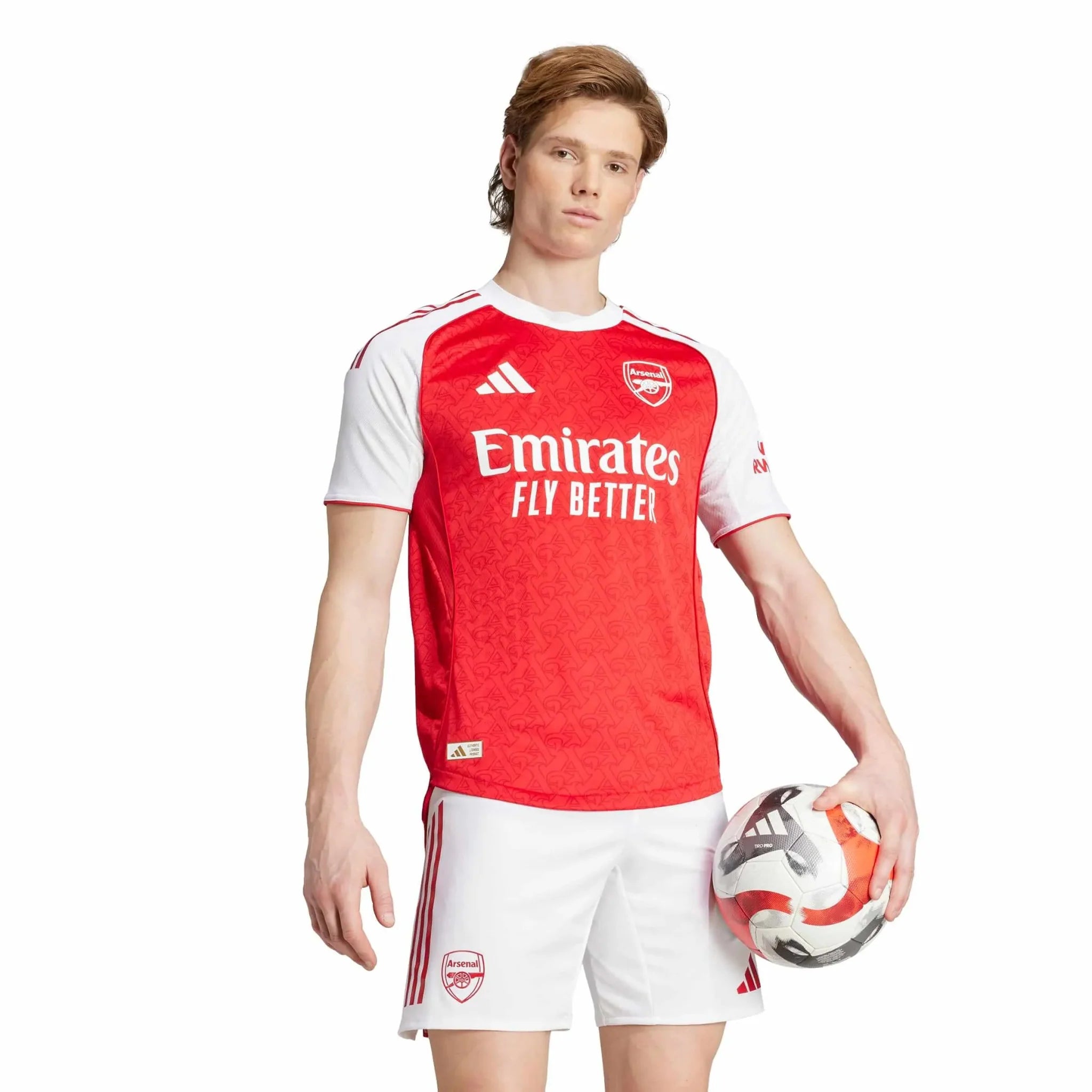 adidas 2025-26 Arsenal Men's Authentic Home Soccer Jersey