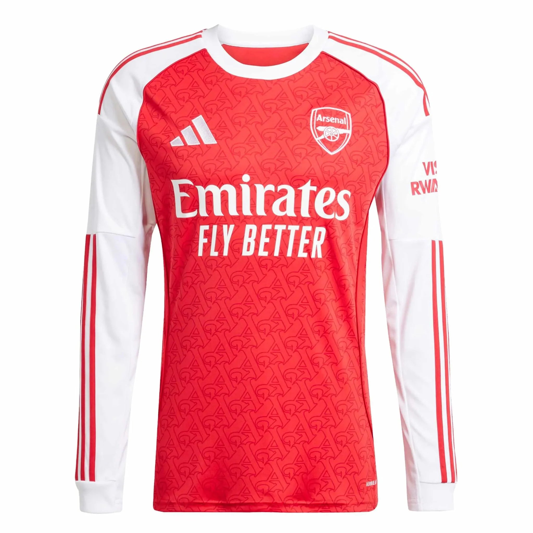 adidas 2025-26 Arsenal Men's Stadium Home Long-Sleeve Soccer Jersey