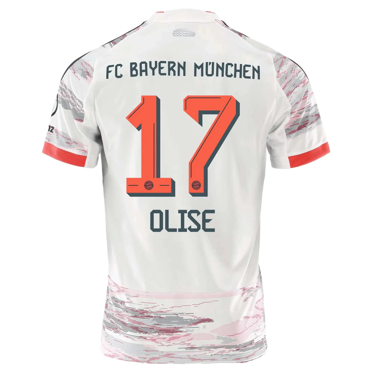adidas 2025-26 Bayern Munich Youth Stadium Away Soccer Jersey