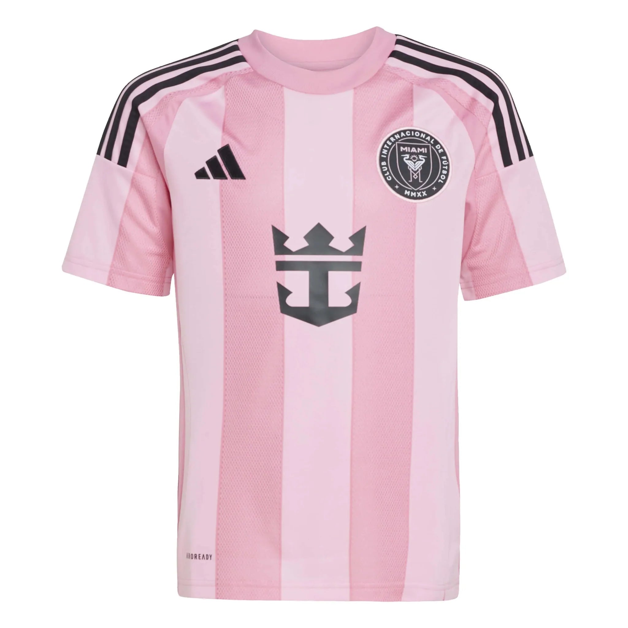 adidas 2025-26 Inter Miami Youth Messi #10 Stadium Home Soccer Jersey