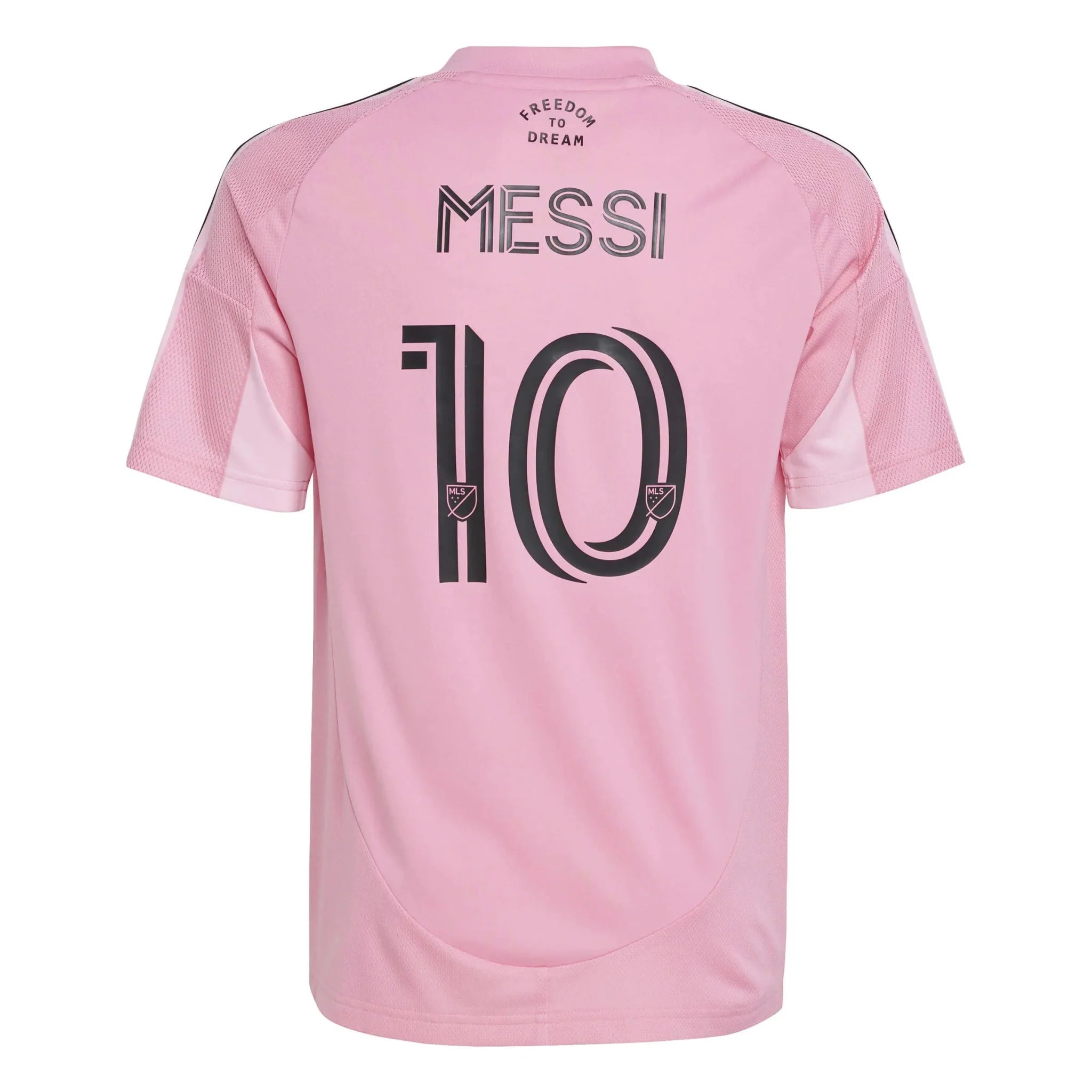 adidas 2025-26 Inter Miami Youth Messi #10 Stadium Home Soccer Jersey