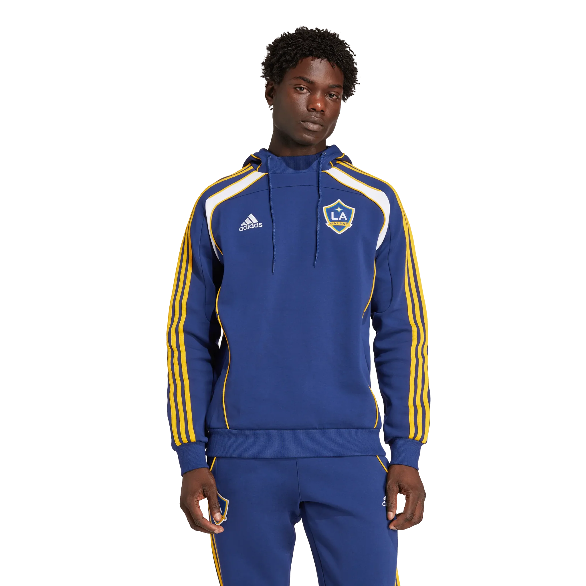 adidas 2026 LA Galaxy Men's Travel Hoodie