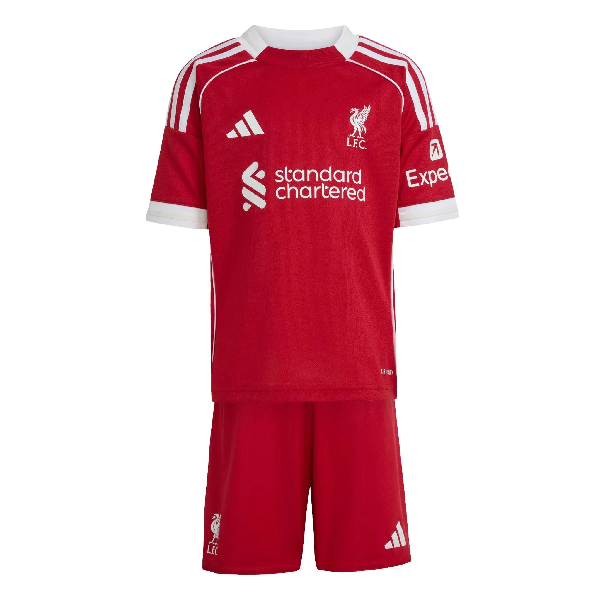 adidas 2025-26 Liverpool Kid's Home Mini Kit