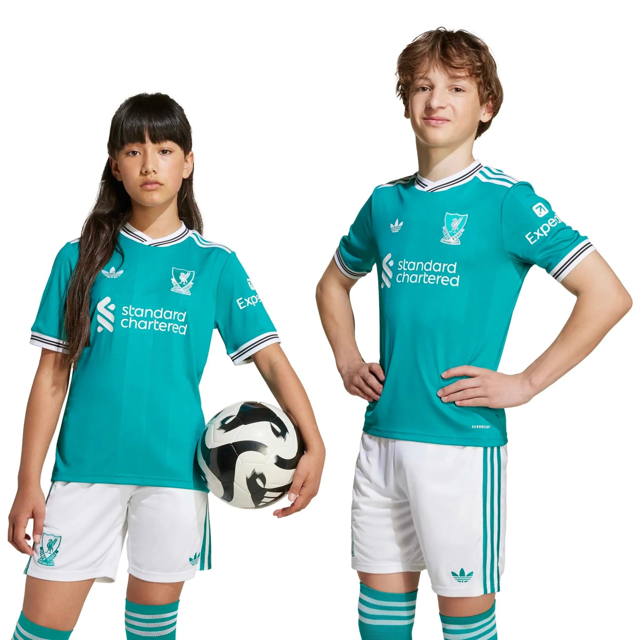 adidas 2025-26 Liverpool Youth Stadium Third Soccer Jersey