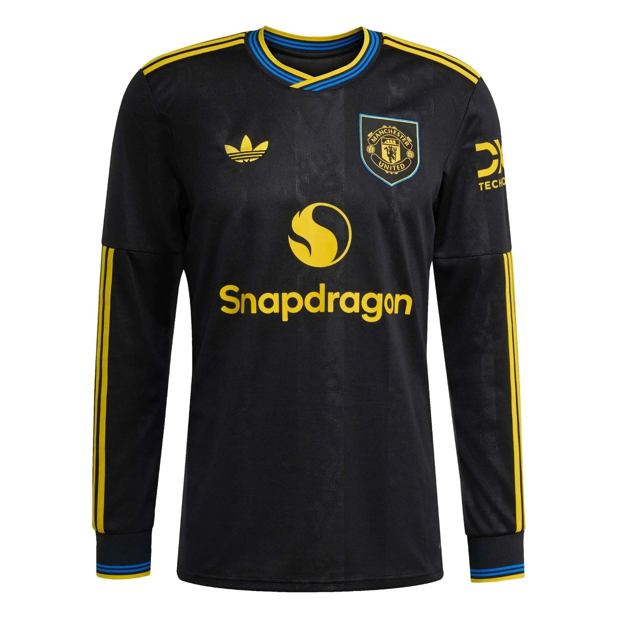 adidas 2025-26 Manchester United Men's Stadium Third Long-Sleeve Soccer Jersey