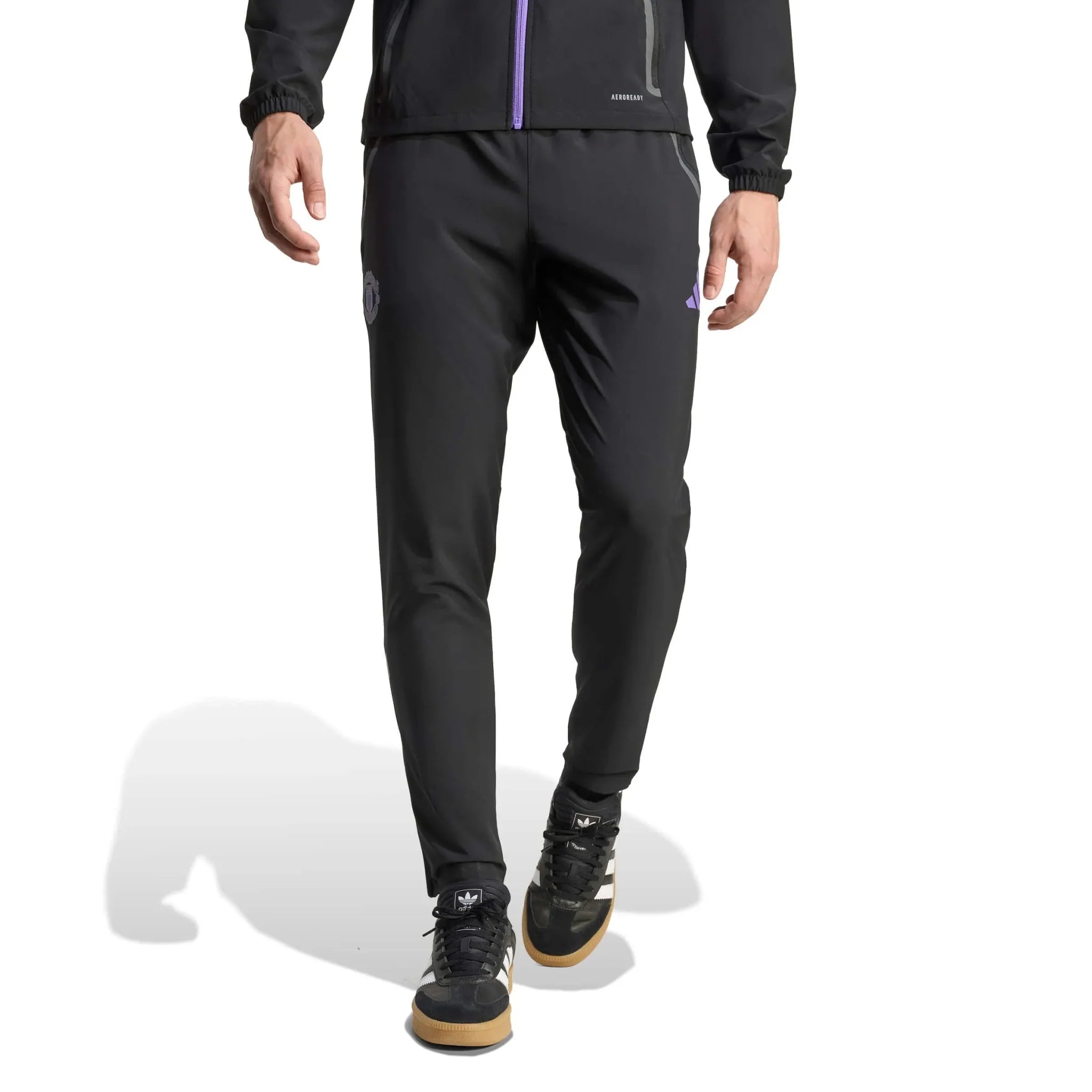 adidas 2025-26 Manchester United Men's Tiro 25 Competition Vis Tech Travel Pants